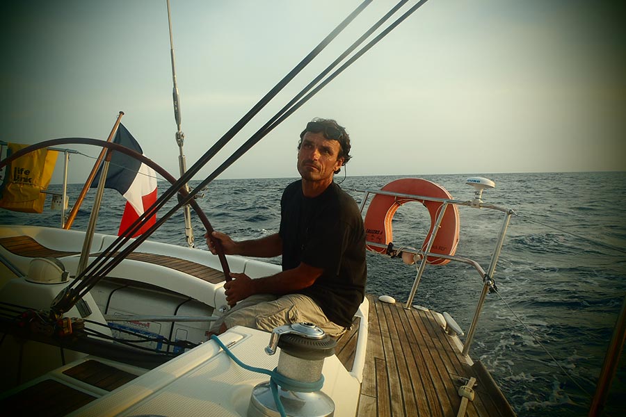 A bord d'un voilier de location - Skippage